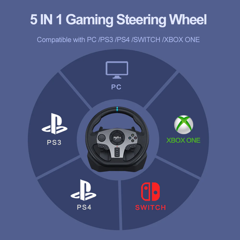 PXN V9 Racing Steering Wheel - Image 7